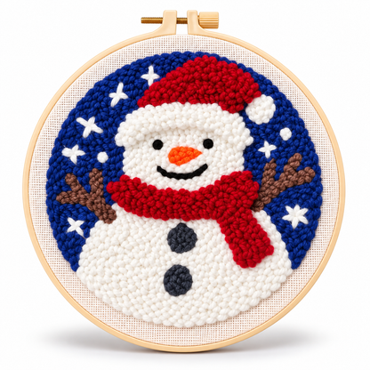 Christmas Punch Needle Kit for Beginners