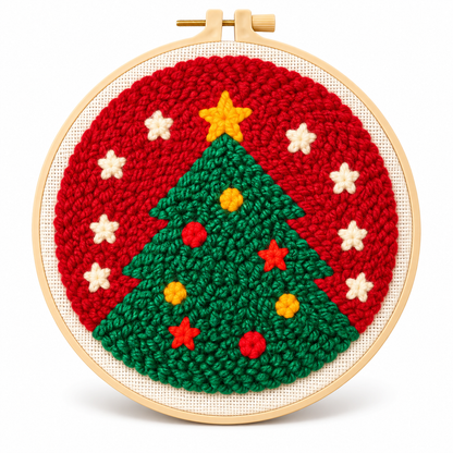 Christmas Punch Needle Kit for Beginners